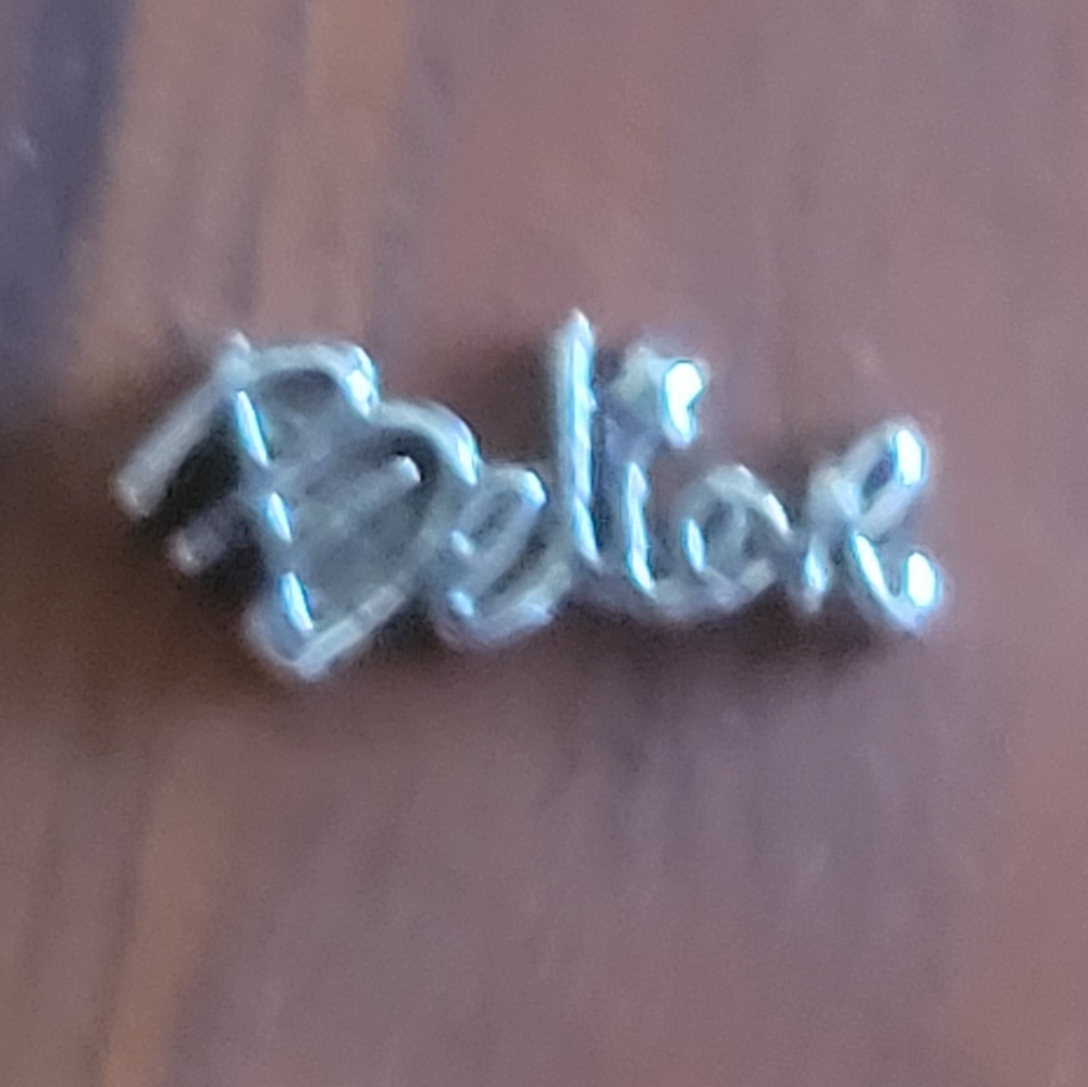 EUC Origami Owl Believe Charm